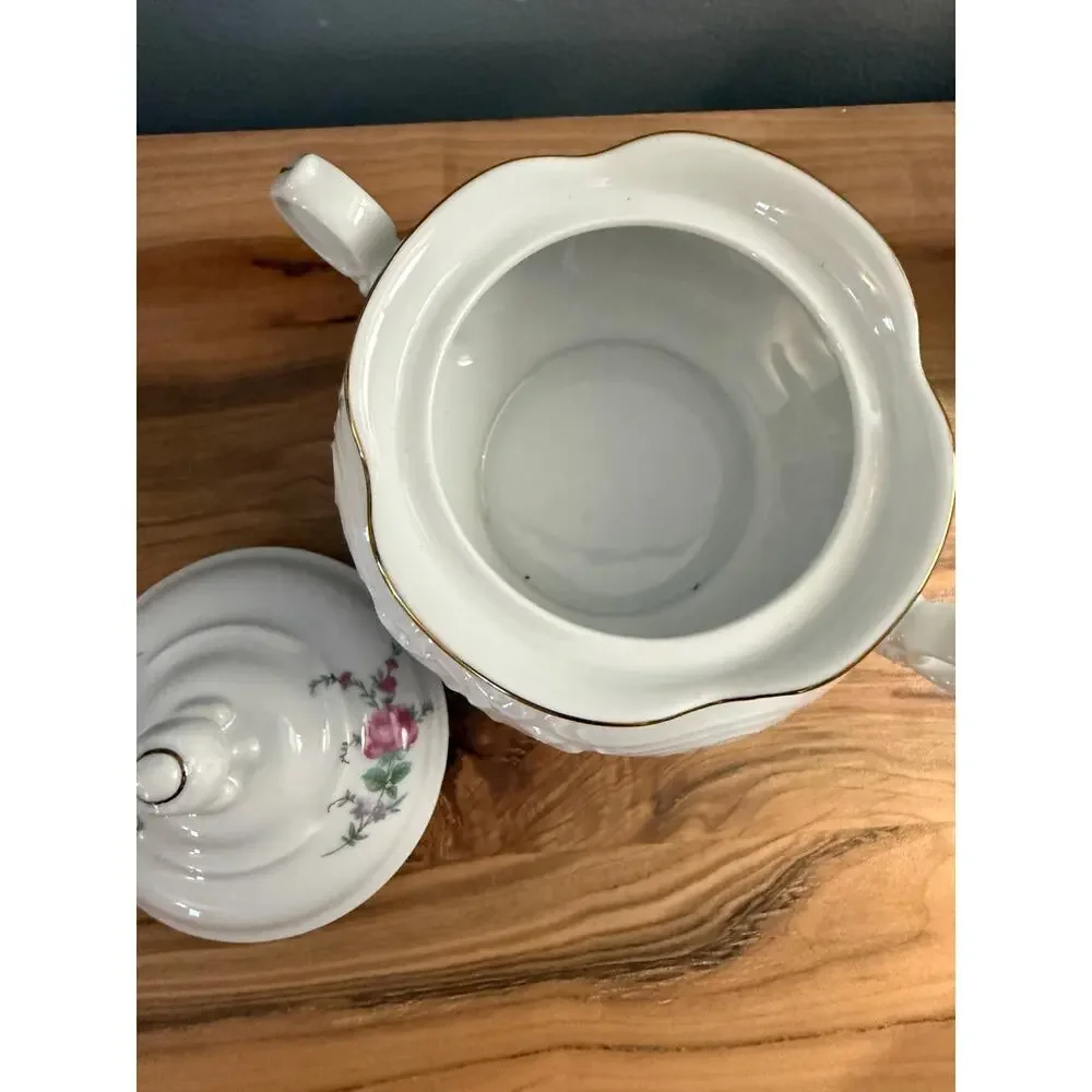 VINTAGE Porcelain Creamer & Covered Sugar Royal Kent